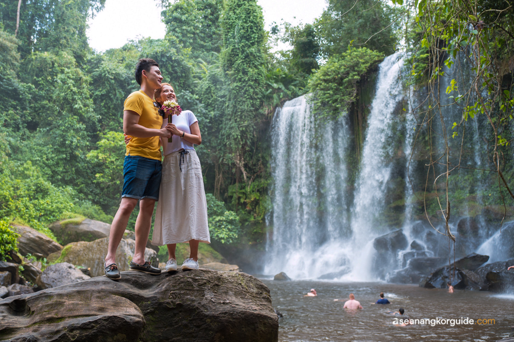 Phnom Kulen Mountain: Full-day private small group waterfall tours